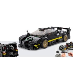 Pagani Zonda R 1:28 black Bricks