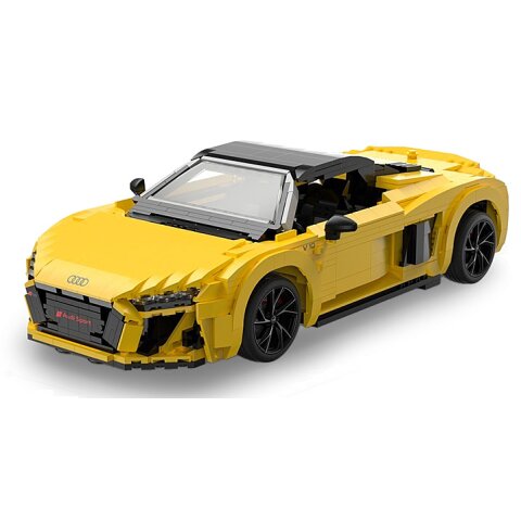 Audi R8 Spyder 1:14 amarillo Bricks