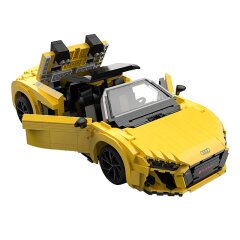 Audi R8 Spyder 1:14 amarillo Bricks