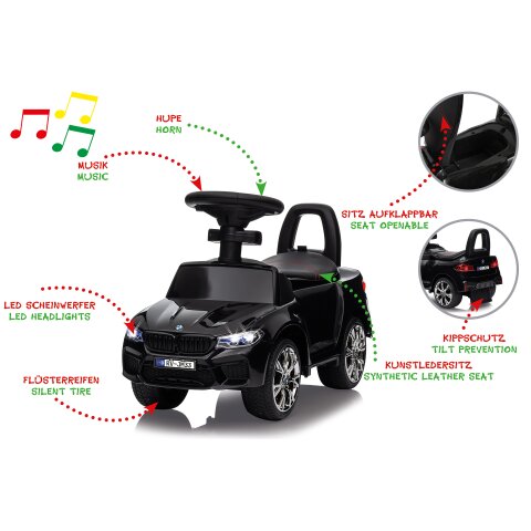 Push Car BMW M5 black 2in1