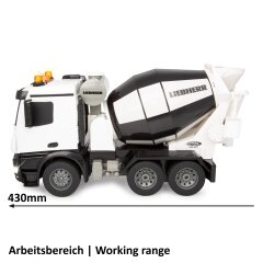 Fahrmischer Mercedes-Benz Arocs Liebherr 1:20 2,4GHz