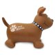Animal saltarín Dog Brown HoppyDoo con bomba