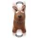 Animal saltarín Dog Brown HoppyDoo con bomba