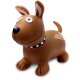 Animal saltarín Dog Brown HoppyDoo con bomba