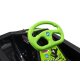 Snow Play Bob Black Devil 84cm black with steering wheel and break