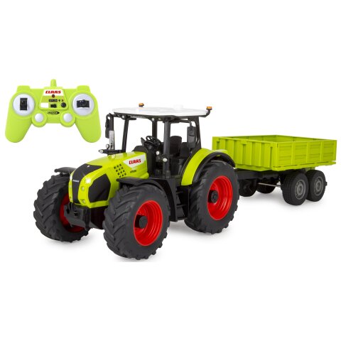 Claas Arion 660 con rimorchio ribaltabile 1:24 2,4GHz