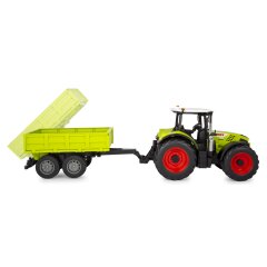 Claas Arion 660 con remolque basculante 1:24 2,4GHz