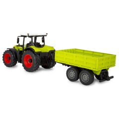 Claas Arion 660 con remolque basculante 1:24 2,4GHz