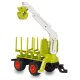 Timber trailer with crane arm 1:24S