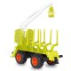 Timber trailer with crane arm 1:24S