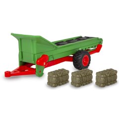 Conveyor belt 1:24S incl. 3 Straw bales