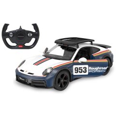 Porsche 911 Dakar Performance 1:14 bleu 2,4GHz Porte manuell