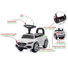 Rutscher Mercedes-Benz C-Class weiß 2in1