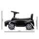 Correpasillo Mercedes-Benz C-Class negro 2en1