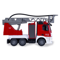 Feuerwehr Drehleiter Mercedes -Benz Antos 1:26 2,4GHz mit Spritzfunktion