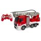 Bomberos Escalera giratoria Mercedes-Benz Antos 1:26 2,4GHz con función de  pulverización