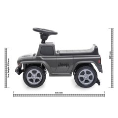 Push-Car Jeep® Gladiator grey