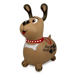 Animale salterino Dog Molly HoppyDoo con pompa