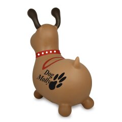 Animale salterino Dog Molly HoppyDoo con pompa
