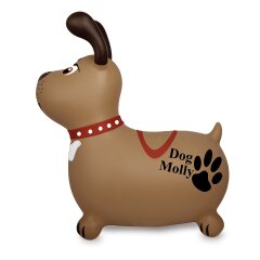 Animale salterino Dog Molly HoppyDoo con pompa
