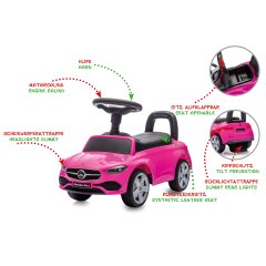 Push-Car Mercedes-Benz C-Class pink