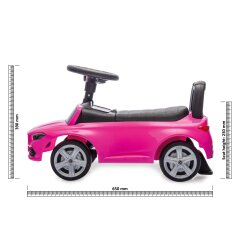 Push-Car Mercedes-Benz C-Class pink