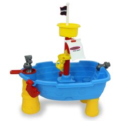 Sand- und Wasserspieltisch Pirat Jack 21 Teile