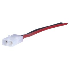 Tamiya kompatibler Stecker mit 14AWG 2,5mm²  Silikonkabel 17 cm