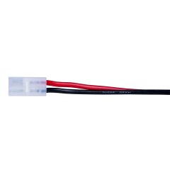 Tamiya kompatibler Stecker mit 14AWG 2,5mm²  Silikonkabel 17 cm