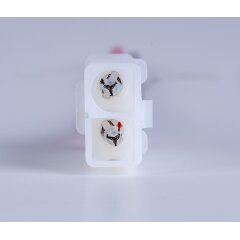 Tamiya kompatibler Stecker mit 14AWG 2,5mm²  Silikonkabel 17 cm
