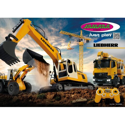 Poster Liebherr Construction Vehicles