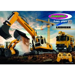 Poster Liebherr Baufahrzeuge