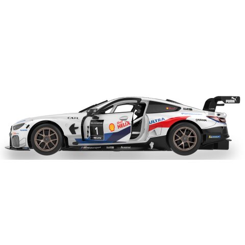 BMW M8 GTE 1:18 wei 2,4GHz Bausatz