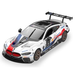 BMW M8 GTE 1:18 blanc 2,4GHz kit de construction