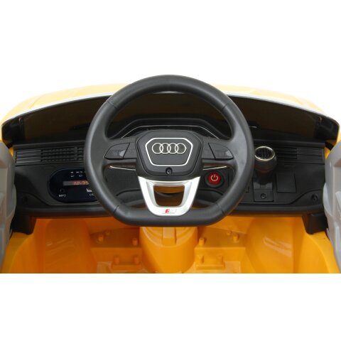 Ride-on Audi Q8 gelb 12V