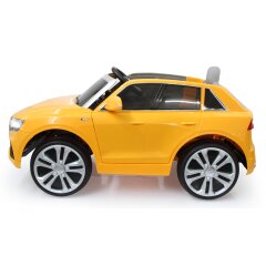 Ride-on Audi Q8 amarillo 12V