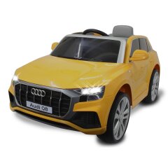 Ride-on Audi Q8 amarillo 12V