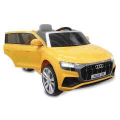 Ride-on Audi Q8 amarillo 12V