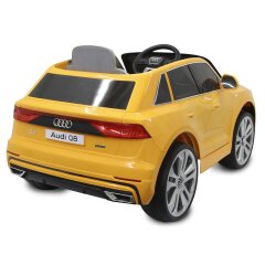 Ride-on Audi Q8 amarillo 12V