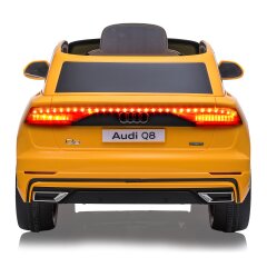 Ride-on Audi Q8 amarillo 12V