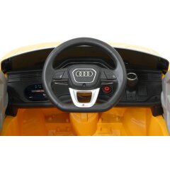 Ride-on Audi Q8 giallo 12V