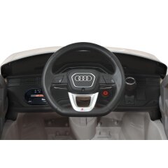 Ride-on Audi Q8 bianco 12V