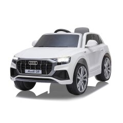 Ride-on Audi Q8 bianco 12V