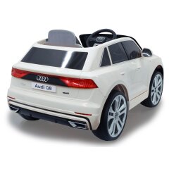 Ride-on Audi Q8 bianco 12V