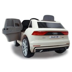 Ride-on Audi Q8 bianco 12V