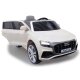 Ride-on Audi Q8 bianco 12V