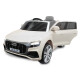 Ride-on Audi Q8 blanc 12V