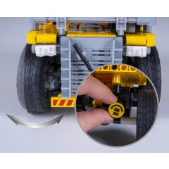 CaDA Set C65001W Camión volquete Bricks