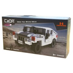 CaDA Set C55022W Humvee 1:24 blanco Bricks