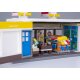 CaDA Set C66026W Shell Station-service avec boutique et lavage de voitures Bricks